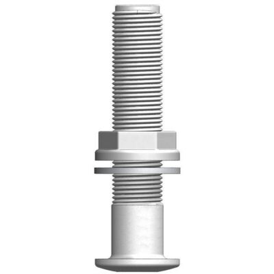 TruDesign Skin Fitting 1 inch BSP Long White 140mm Thread