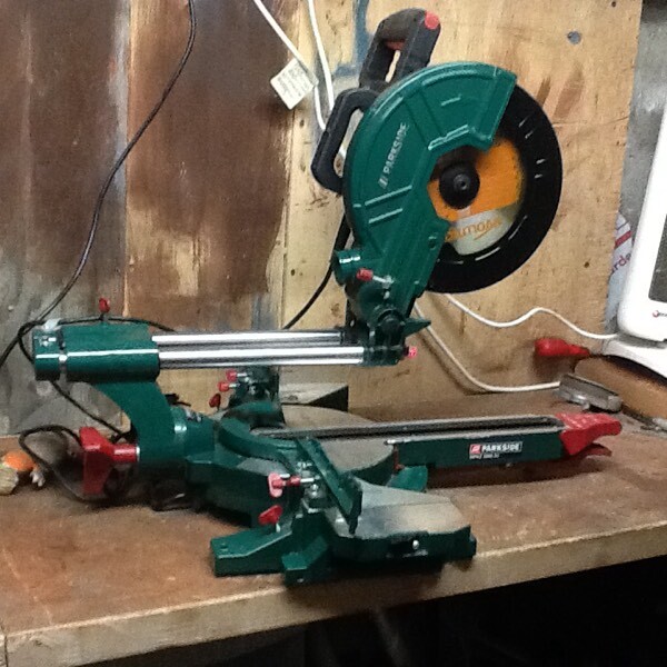 Parkside 2000w compound sliding mitre chop saw in Inverurie, Aberdeenshire Gumtree