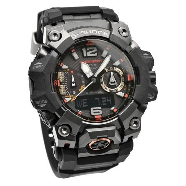 Pre-owned Casio G-shock Gwg-b1000ec-1ajf Mudmaster Radio Solar Men's Watch Japan