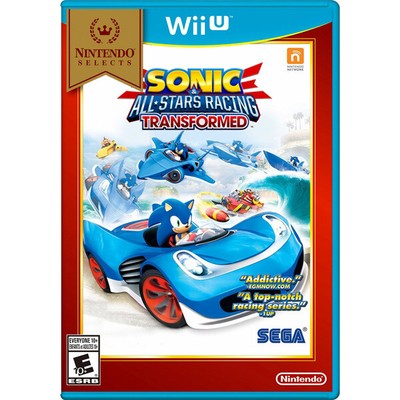 Sonic & All Stars Racing Transformed Selects (Nintendo Wii U) Brand New
