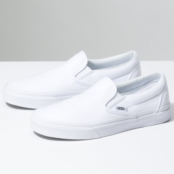 Vans Classic Slip-On White US 3~13 Squid Game Shoes — VN000EYEW00 Expeditedship