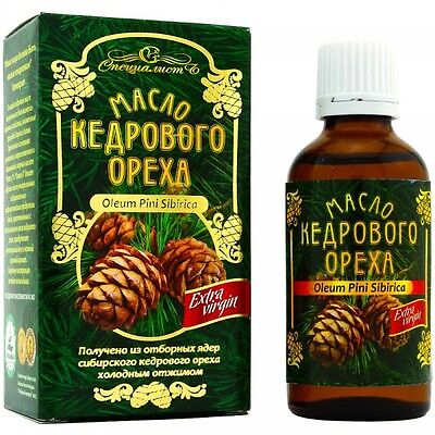 Zedernussöl 100% Naturprodukt Кедровое масло Кедр 100 ml Zedernnussöl
