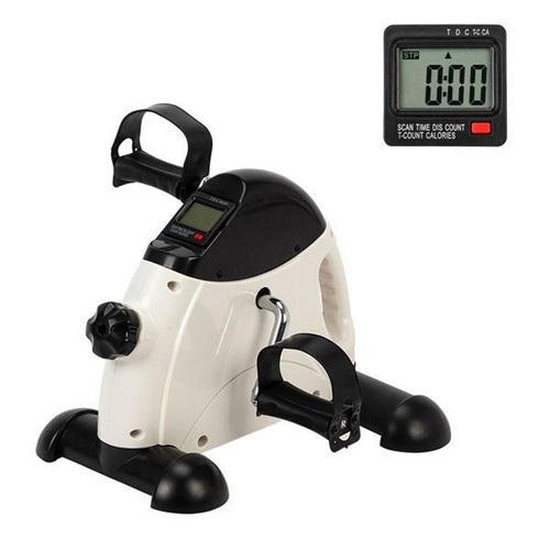 Portable Mini Pedal Exerciser Fitness Exercise Bike Cycle Lcd Arm