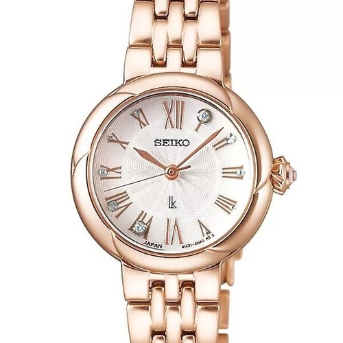 Pre-owned Seiko Lukia Grow Analog Quartz Ladies Watch Sswa008 Usus
