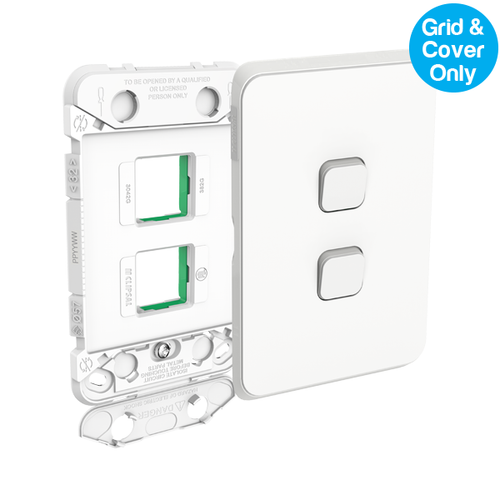 Clipsal Iconic Push Button Wiser Electronic Switch + Bluetooth