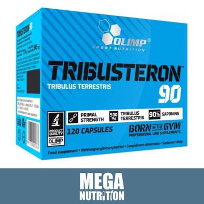 Olimp Nutrition Tribusteron 90 - 120 Capsules | 90% Saponins Tribulus Terrestris