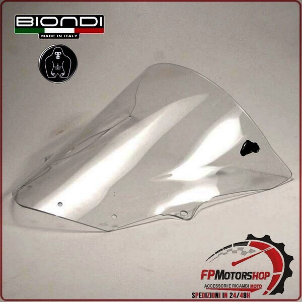 CUPOLINO PARABREZZA MOTO PER KAWASAKI NINJA ZX10R 2008> TRASPARENTE BIONDI ZX6R