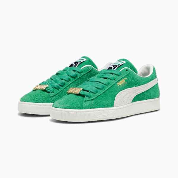 美品！PUMA×XLARGE SUEDE FAT LACE 29cm Puma x XLARGE Suede Fat Lace Black White-Warm White 396809