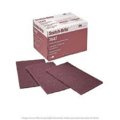 3M 7447 Scotch-Brite(TM) General Purpose Hand Pads 6 in x 9 in (BOX OF 20)