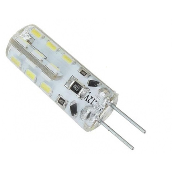 Lampadina Faretto Led G4 2W Lampada Lampadina 24 LED 12V hsb