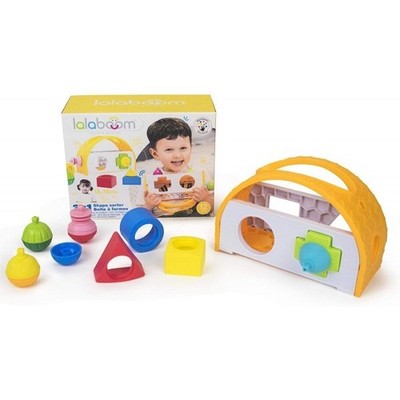 VALIGETTA DELLE FORME gioco LALABOOM in plastica speciale 3 IN 1 attività SET et