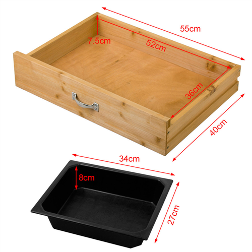 Garden Potting Bench Table Outdoor Work bench Station Solid Wood Construction