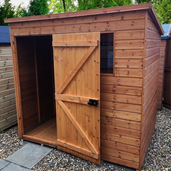 7x10 Pent Shed BRAND NEW and READY TO INSTALL £750.00 SEE ...