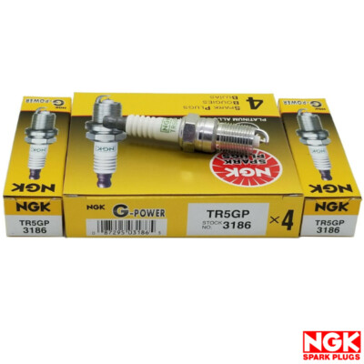 New Set of 6 NGK G-Power Platinum Spark Plugs TR5GP/ 3186 for Audi Chevy Dodge