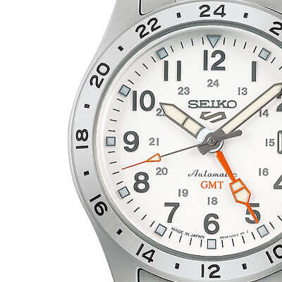 Pre-owned Seiko 5 Sports Field Gmt Sports Style Sbsc009 Men's Watch Date In Box |