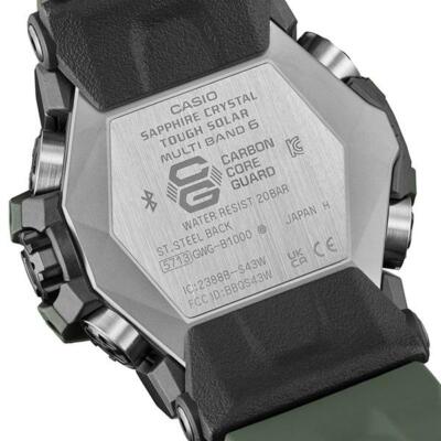 Pre-owned Casio G-shock Gwg-b1000-3ajf Black Master Of G-land Men's Watch In Box
