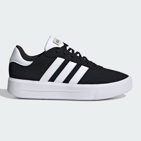 ★adidas★大人気★W COURT PLATFORM SUEDE★追跡可 Amazon.com | adidas Women's Short Platform Suede Basket, EU