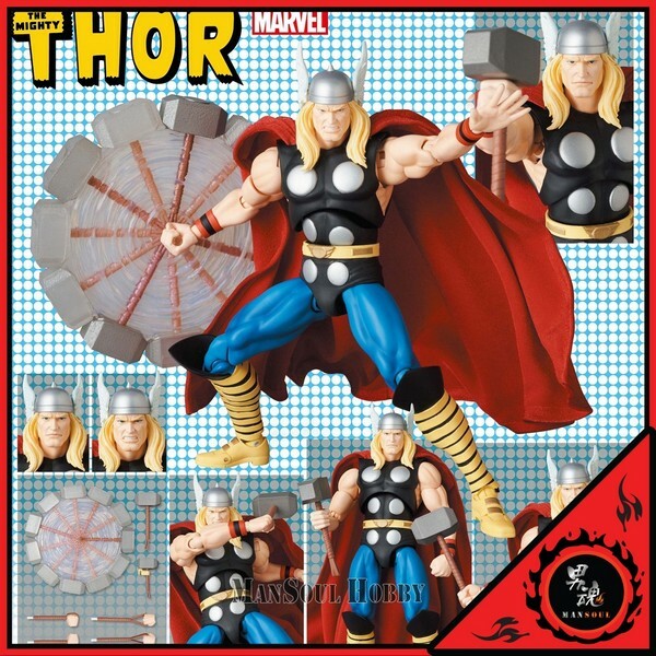 MAFEX ソー　182 NEW AUTHENTIC Medicom Toy MAFEX 182 THOR Comic Ver. Action
