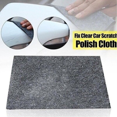 Car Scratch Eraser Remover Magic Polish Nano Cloth Paint Scuffs Surface Repair H