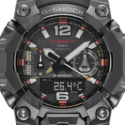 Pre-owned Casio G-shock Master Of Series Mudmaster Gwg-b1000ec-1ajf Bluetooth Black