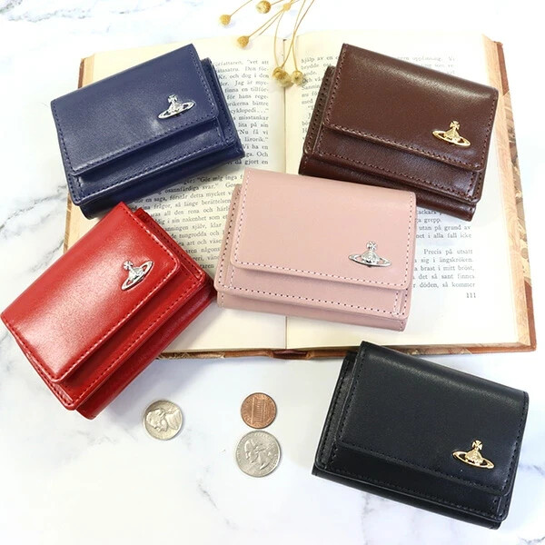 小物 Vivienne Westwood VIVIENNE WESTWOOD Trifold Wallet Multicolor Leather Vintage