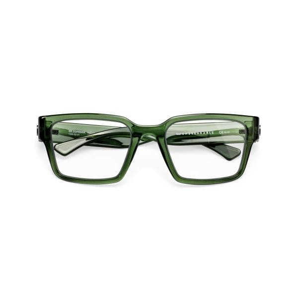 gloryfy GX Copenhagen dark green L Grün Herren Damen Brille Kunststoff Oval Grün