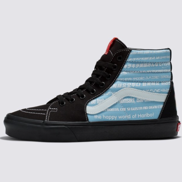 Обувь Vans X HARIBO SK8-HI Black/Multi — VN0007NSBML Expeditedship