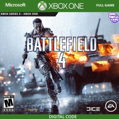 Battlefield 4 Xbox One, Series X|S Key  Argentina Region  VPN Global  No Disc