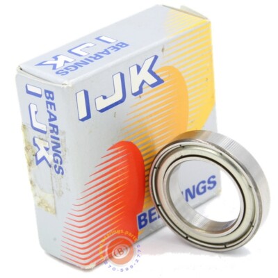 6802-ZZ Deep Groove Ball Bearings 15mm X 24mm X 5mm - IJK
