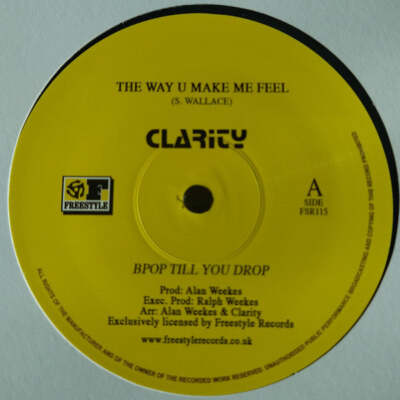 Clarity - The Way U Make Me Feel (12'')