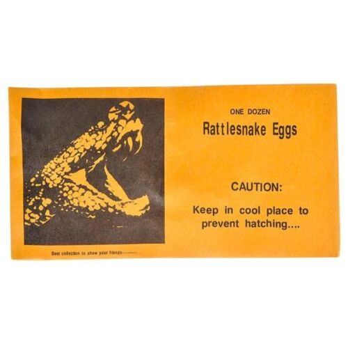 1 Rattlesnake Eggs Prank Envelope - Magic Joke Trick Gag Gift Fun