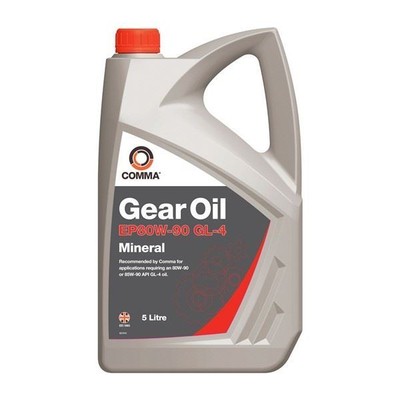 NEW COMMA TRANSMISSION OIL EP80W-90 GL-4 GEAR OIL 5 LITRE GO45L TOP QUALITY