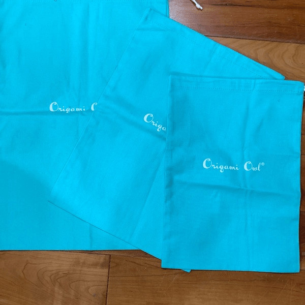 Turquoise Origami Owl Fabric Bags #travel