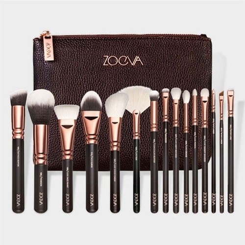15 Make-up Pinsel Make-up Pinsel Set Schönheit Werkzeuge Powder Brown Black