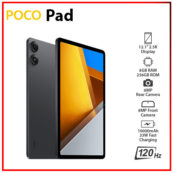Androidタブレット本体 Xiaomi POCO Pad 8GB/256GB Gray Xiaomi POCO Pad 8GB+256GB [グレー] 価格比較 - 価格.com