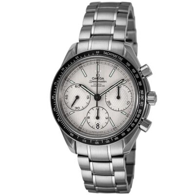 Pre-owned Omega Speedmaster Racing Co-axial 326.30.40.50.02.001 Silver Men Watch Box