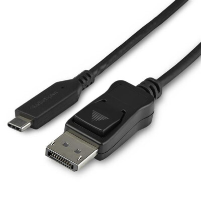 StarTech 3.3ft/1m USB C to DisplayPort 1.4 Cable - 8K/5K/4K USB Type-C 