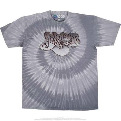 YES-SPIRAL TIE DYE-T-SHIRT M-L-XL-XXL Anderson,Wakeman, Bruford, Howe  LMTD