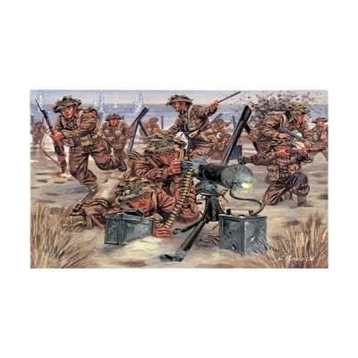 INFANTERIA BRITANICA Segunda Guerra Mundial -1/72- 42 figuras Italeri 6056