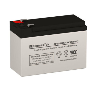 Zeus Battery PC9-12SF2 - 12V 9AH T2 AGM Battery Replacement by SigmasTek