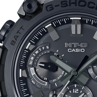 Pre-owned Casio G-shock Mt-g Mtg-b3000bd-1a2jf Black Bluetooth Solar Men Watch In Box