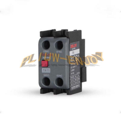 1PC New Delixi Auxiliary Contact F4-11 For CJX2 CJX4 LC1 Series Contactor