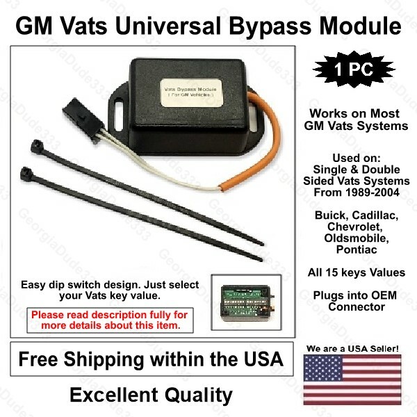 Vats Bypass Module for GM 1989-2003 Corvette Deville Eldorado Impala Seville