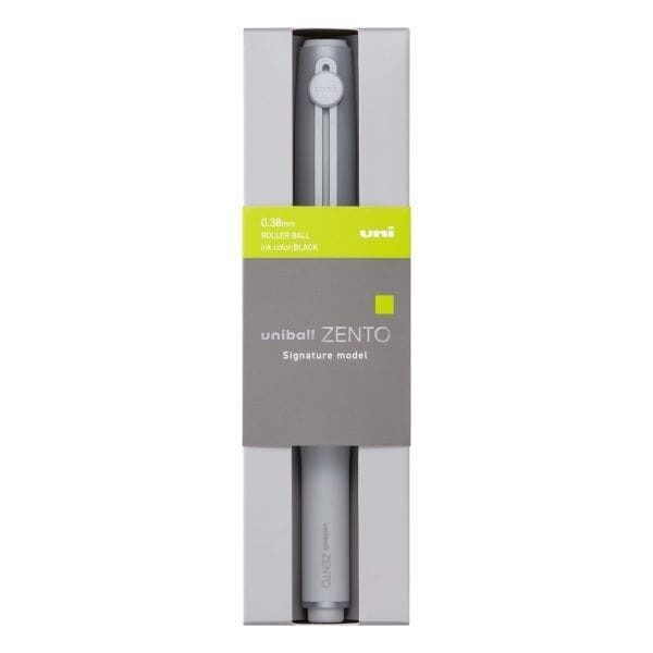 Mitsubishi Pencil uniball ZENTO signature model silver 0.38