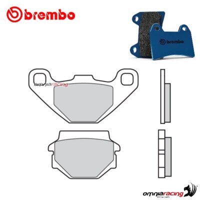 Bremsbel�ge hinten Brembo Carbon Ceramica Derbi DXR250 Inverse 2004-2007