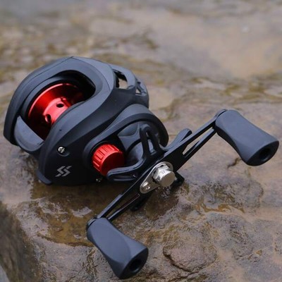 Sougayilang Fishing Reel Baitcasting Reel Left/right with 7.2:1 Gear Ratio Bait