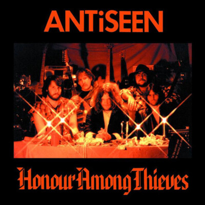 ANTISEEN - HONOUR AMONG THIEVES LP VINYL RECORD Orange/Red Swirl Vinyl punk rock