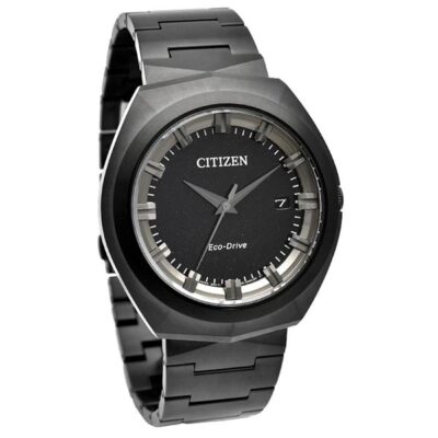 Pre-owned Citizen Creative Lab Bn1015-52e Black Eco-drive 365 Solar Men's Watch In Box