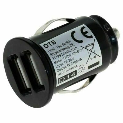 12V Doppel Dual USB Auto Ladegerät Zigarettenanzünder KFZ Ladeadapter Steckdose