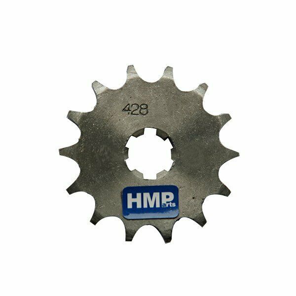 Hmparts Pignone 428 Con Piastra Di Sicurezza – 16 Denti, Albero 20 Mm, Per Dirt Bike, Quad, ATV, Monkey